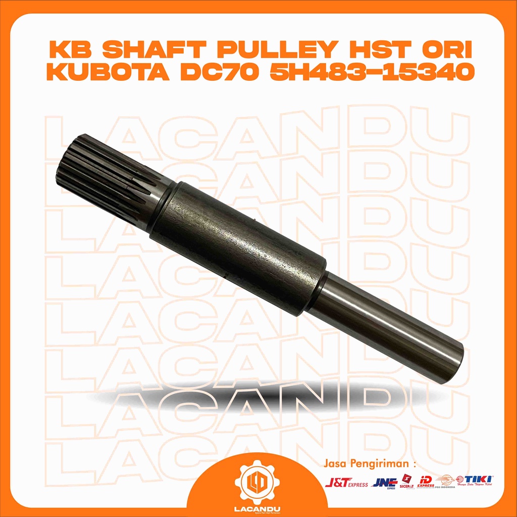 KB SHAFT PULLEY HST ORI KUBOTA DC70 5H483-15340 for COMBINE HANVESTER LACANDU PART
