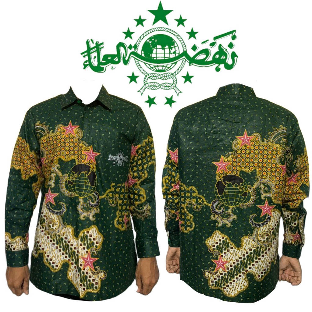 PAKAIAN PRIA BATIK NU LINTANG SEMBILAN MURAH MERIAH SERAGAM