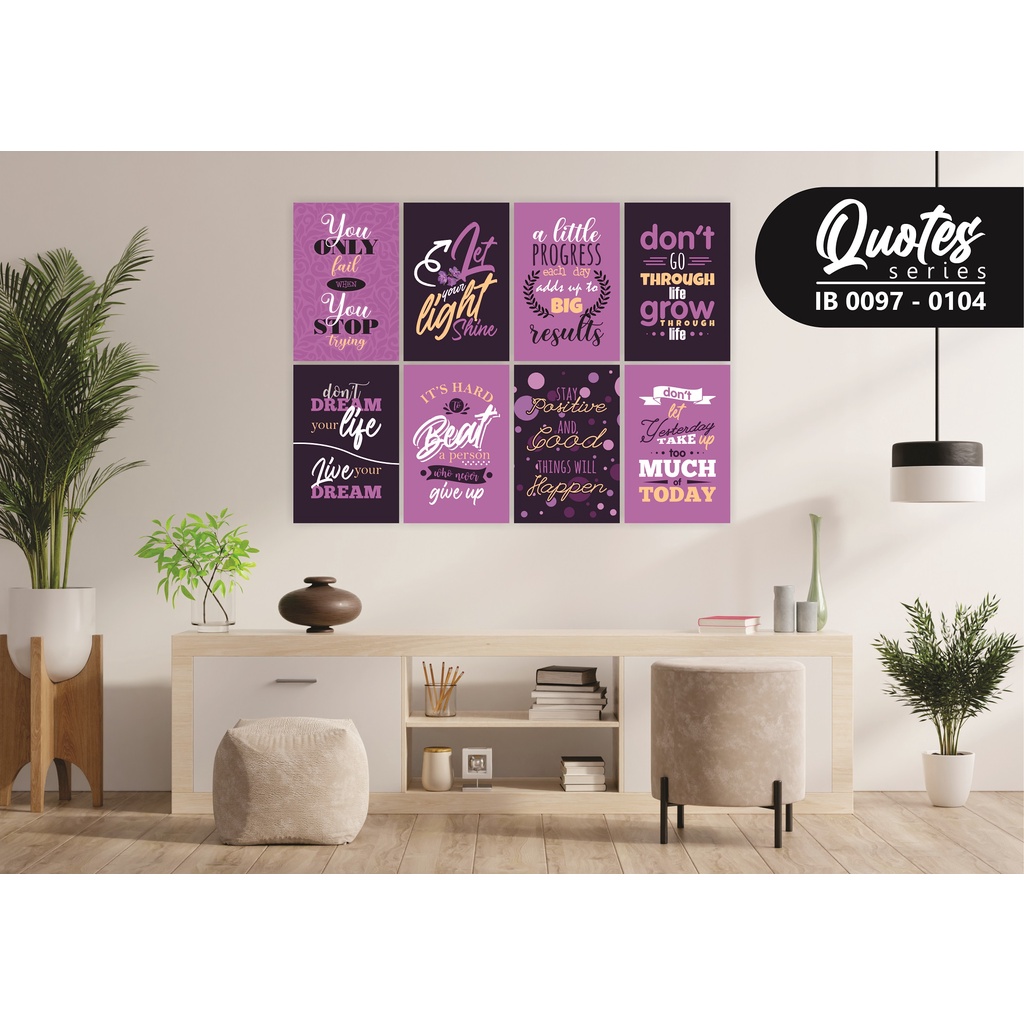 Quotes Pajangan dinding aesthetic walldecor rumah dekorasi Cafe Ruang Tamu nordic style hiasan dindi