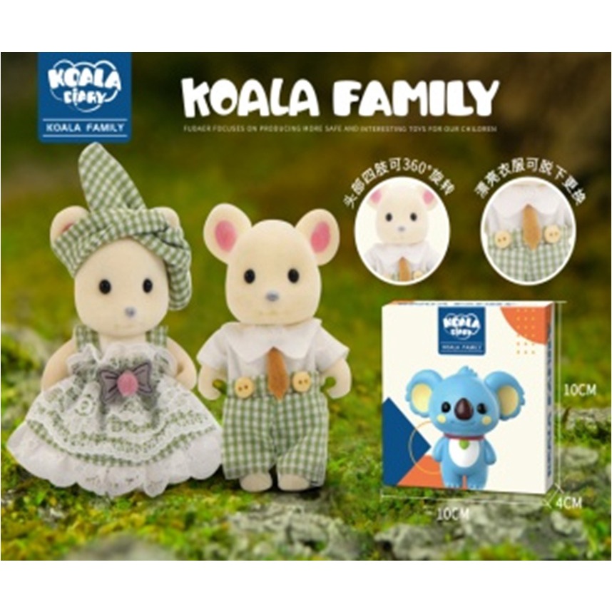 Koala Diary Sylvanian Extra Doll House