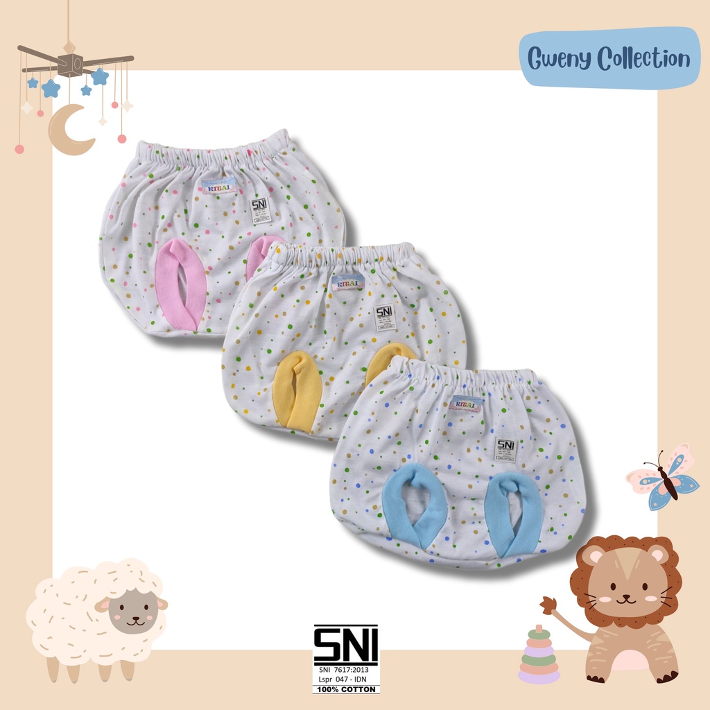 CELANA KACAMATA BAYI CELANA POP NEWBORN CELANA PENDEK BAYI &amp; ANAK UNISEX (KXT P/)