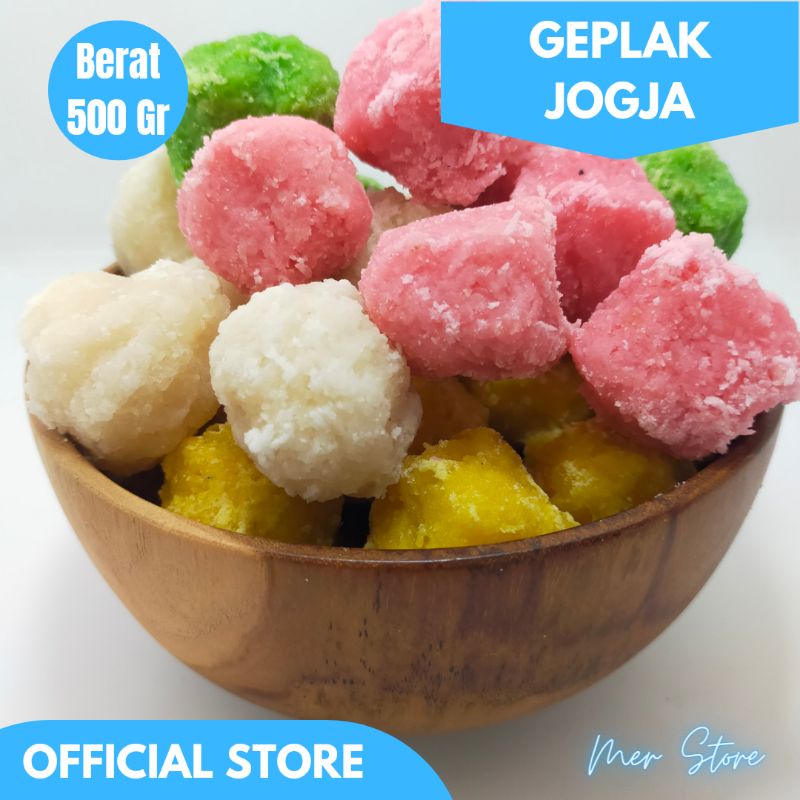 Geplak bantul 500gram/oleholeh jogja/merstore