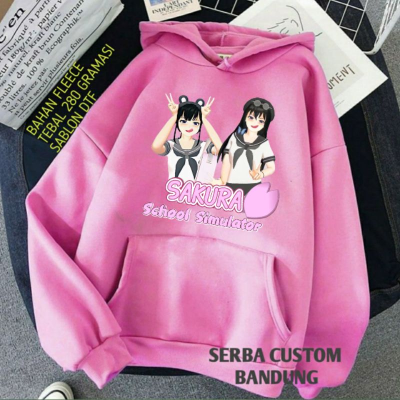 Hoodie Jumper Anak Sakura School Simulator