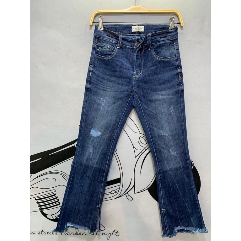 CELANA CUTBRAY WANITA JEANSLINE TERBARU BESTSELLER // BAHAN MERAL // SIZE 27 - 34 JUMBO