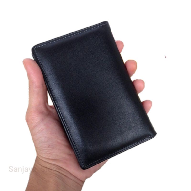 Dompet Kulit Pria 3/4 ORIGINAL Lipat 3 Kulit Asli Garut