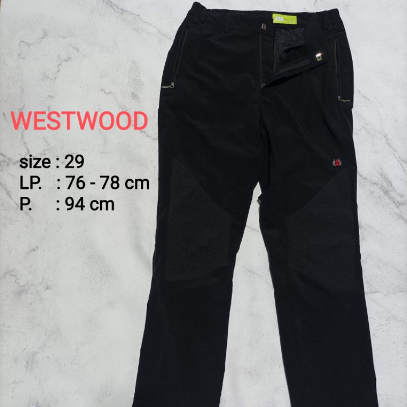 celana outdoor second " WESTWOOD " size 29