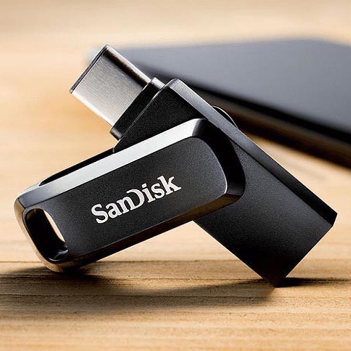 Sandisk Flashdisk OTG Type C hp 32GB 64GB 128GB SanDisk Dual Drive USB 3.1 Memory Stick