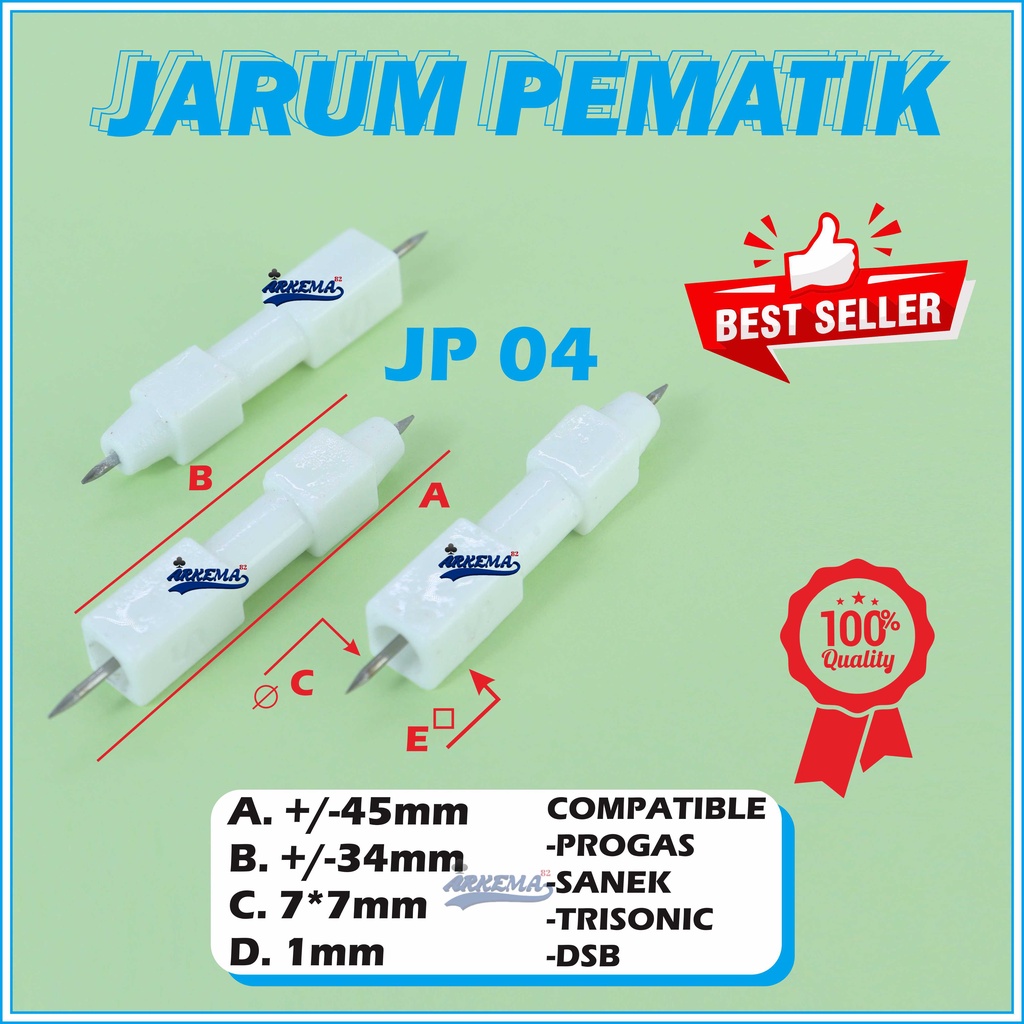 JARUM KRAMIC PEMATIK KOMPOR GAS TANAM , BUSI MESIN KOMPOR UMUM RRT UNIVERSAL