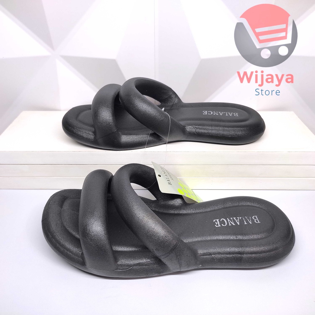 Sandal BALANCE 2025 Slop Wanita Sendal Jelly Slide Selop Cewek Perempuan