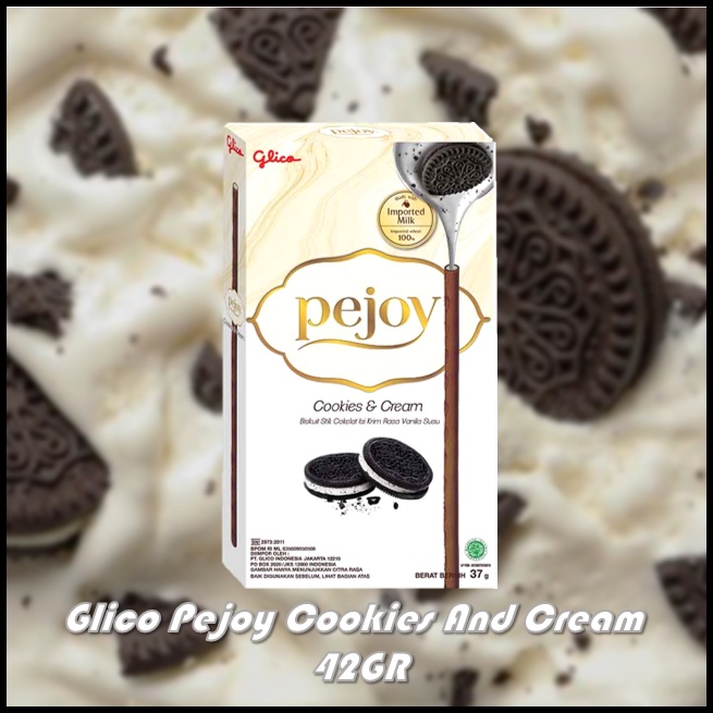 Glico Pejoy Cookies And Cream 42GR