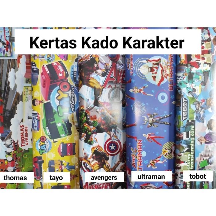 

Kertas Kado Karakter Cewe/Cowo 1pcs