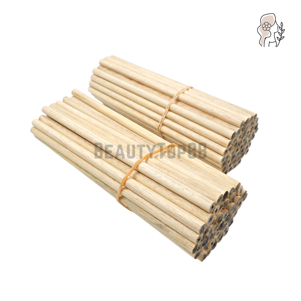 

qwe Pensil Kayu Polos 2B Murah / Pencil Souvenir Hotel Segi Enam Hexagonal Bulat [1 IKET isi 50 PCS]