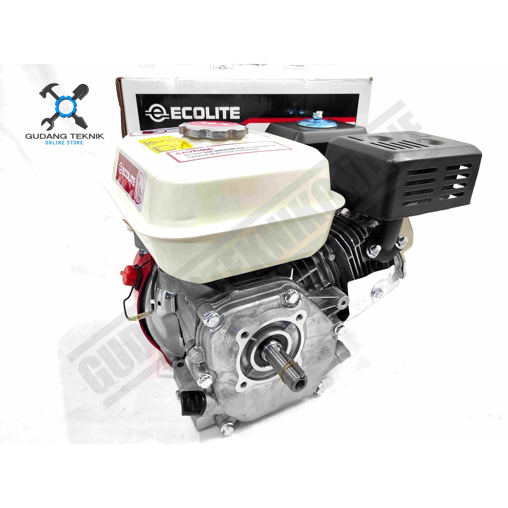 Engine ECOLITE SUPRA TE160 TE200 5.5HP 6.5Hp / Mesin Penggerak GX160 GX200 5,5 6,5 Hp - Gasoline Bensin Engine ECOLITE SIPRA