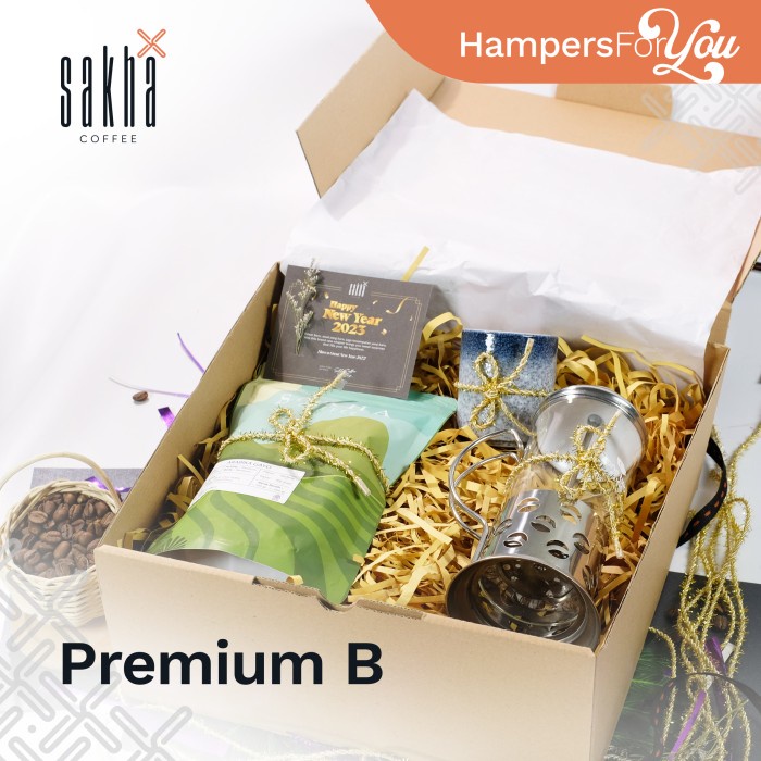 

Christmas New Year Hampers Natal 2022 Coffee Maker French Press Beans