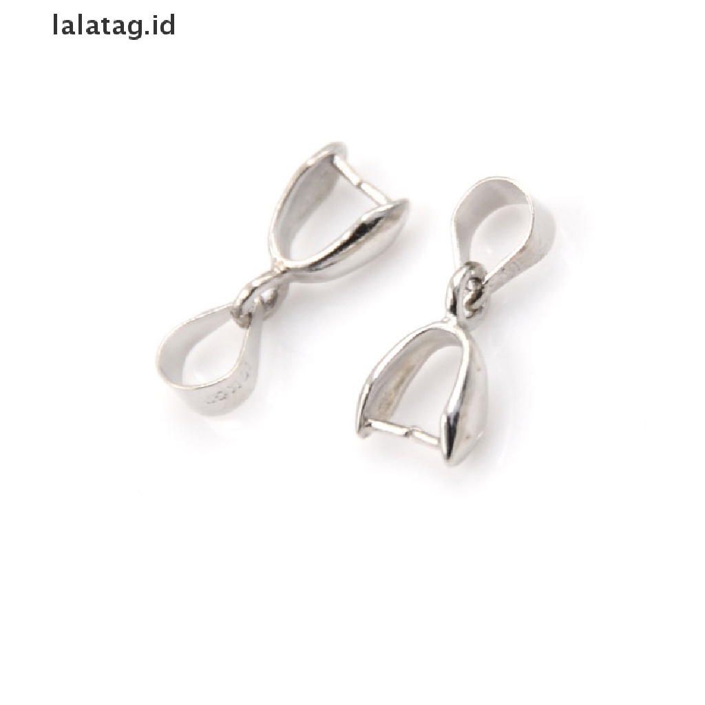 [lalatag] 10 Pcs Temuan Bail Konektor Bale Cubit Gesper Liontin Kerajinan Diy Perhiasan Aksesoris 10 Pcs Temuan Bail Konektor Bale Cubit Clasp Liontin Perak Craft Perhiasan Akses