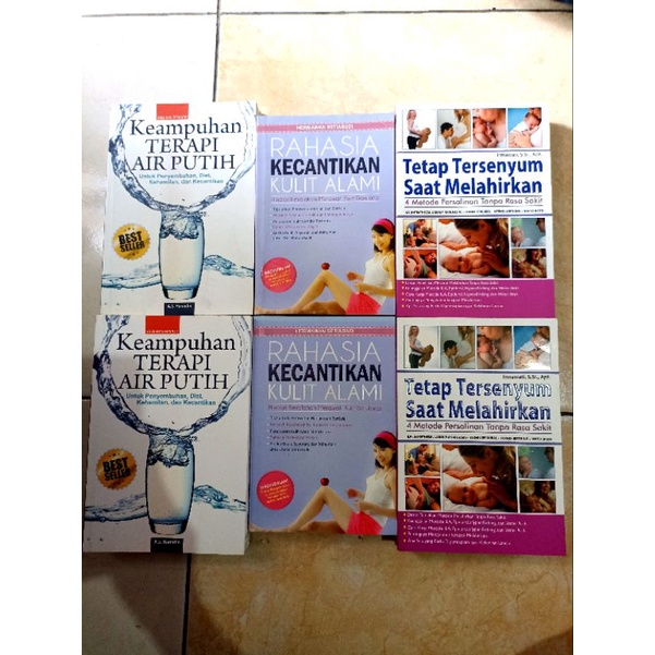 ( PROMO BUKU MURAH ORIGINAL ) BUKU KESEHATAN / KECANTIKAN / BEST SELLER / KESEHATAN KELUARGA / KESEH