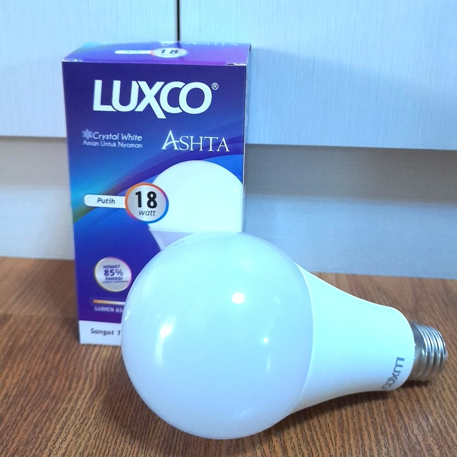 LAMPU LED LUXCO ASTHA 18 W GARANSI 1 THN CRYSTAL WHITE