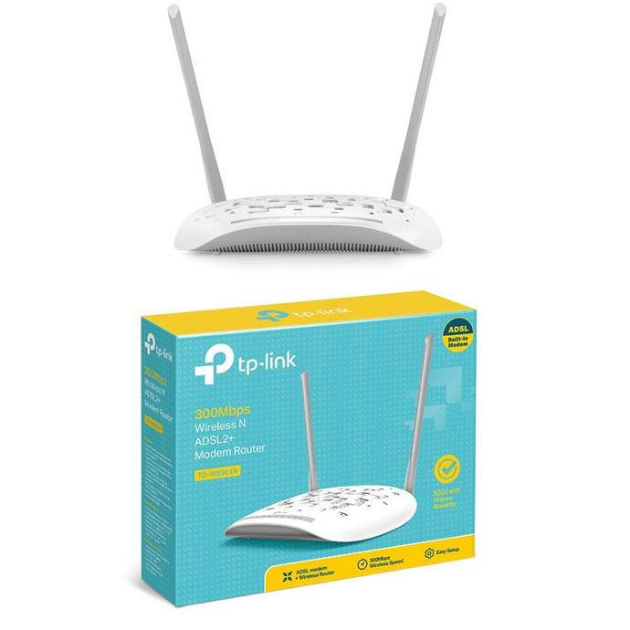 TP-Link Modem Router Wireless N ADSL 2+ TD-W8961N