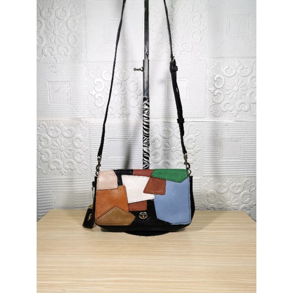 Preloved Crossbody COACH - Dinky Patchwork