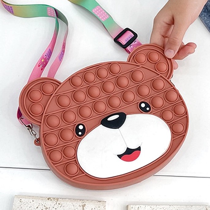 Tas Pop It Anak Viral Jelly Bag Big Size Muat HP