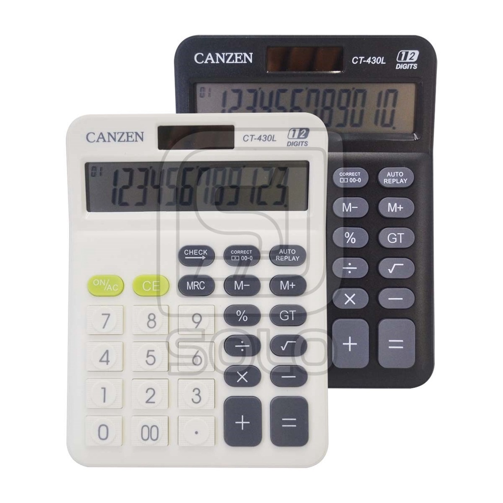 

ELECTRONIC CALCULATOR CANZEN CT-430L kalkulator Canzen CT 430 L mirip citizen