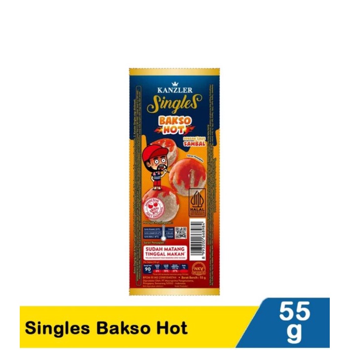 

KANZLER SINGLES BAKSO HOT 55g