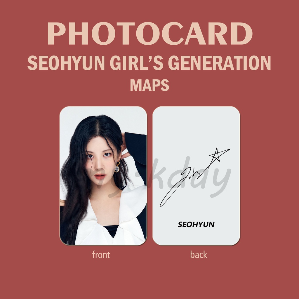 PC-1162, Unofficial Photocard Seohyun Girl's Generation M A P S 2 sisi