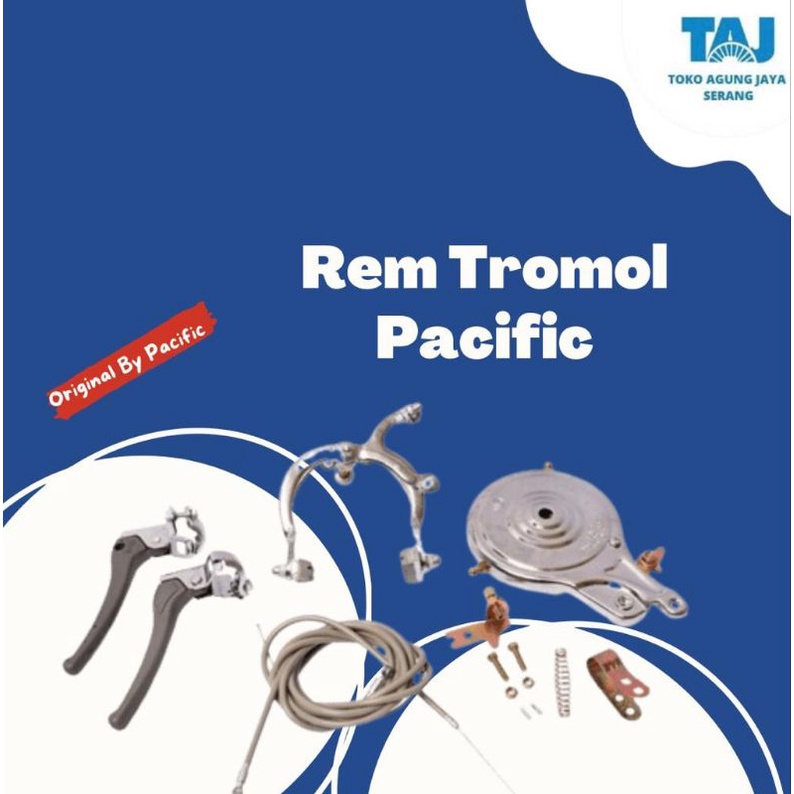 REM TROMOL PACIFIC Rem Tromol Sepeda Set Komplit
