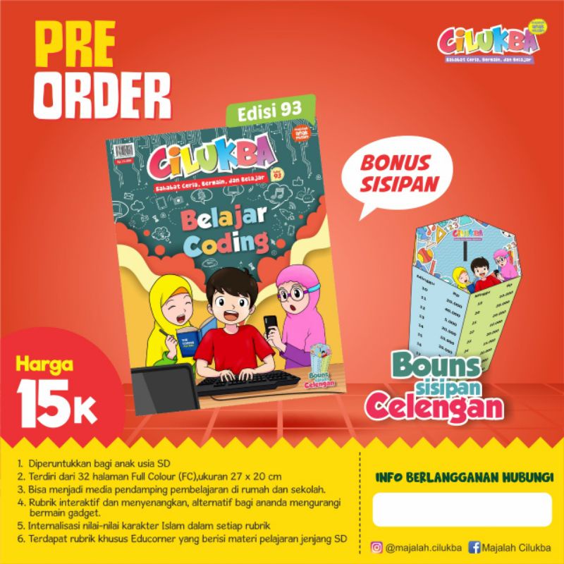 majalah anak muslim cilukba edisi 93