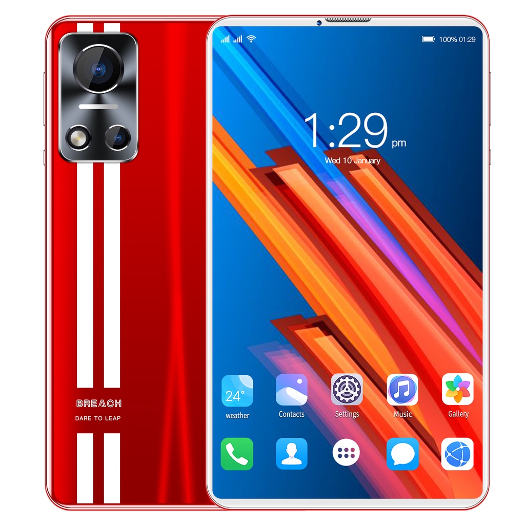 【Bisa COD】Tablet PC Asli Baru Galaxy Tab  Tablet Android 10.1inch Layar Full Screen Layar Besar Wifi