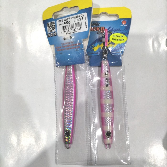 DISKON Jig Pro Hunter GT Jack II metal jig 60g MURAH