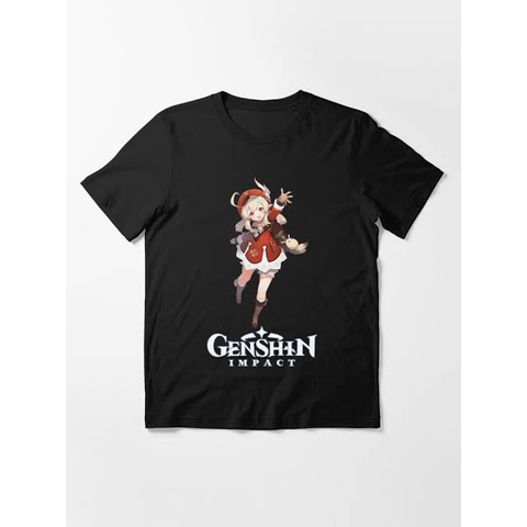 Kaos Game Genshin Impact Klee Casual Hitam