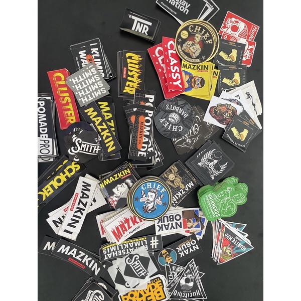 

Sticker/Stiker Koleksi Pomade Random Murah