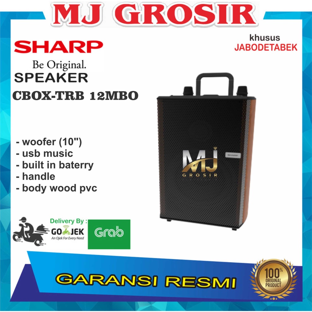 SHARP SPEAKER AUDIO CBOX TRB 10 MBO CBOX-TRB10MBO BLUETOOTH