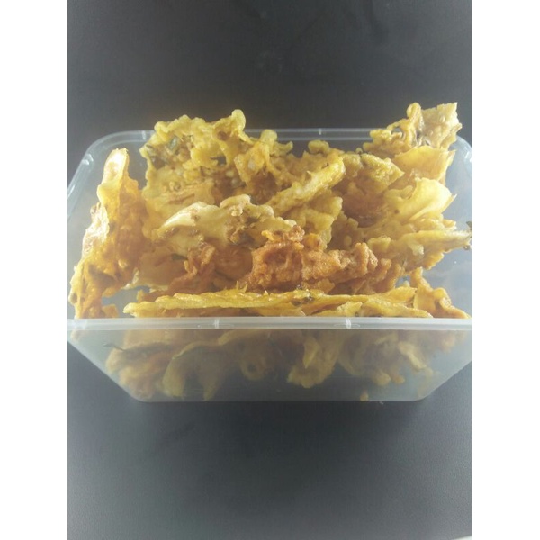 

Rempeyek Ebi Rebon Netto 160 gram Peyek Gluten Free