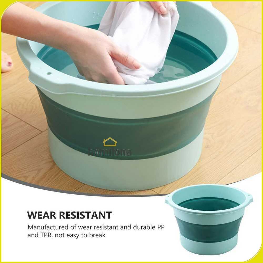 Peasy Baskom Ember Lipat Portabel Foldable Multifunction Water Bucket - F664