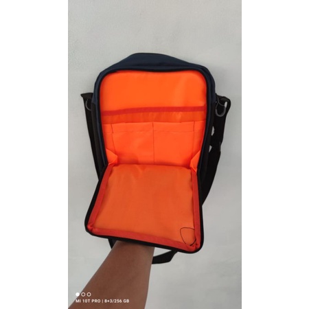 Tas Selempang Pria Ospray bahan tebal anti air # Tas Selempang Netbook Tablet