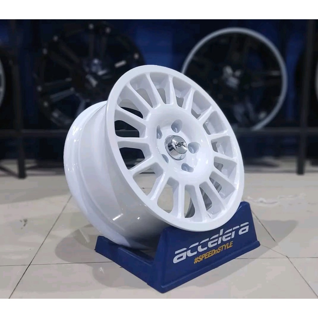 VELG WARNA PUTIH TAKASAKI XH913 HSR RING 15X65 HOLE 5X114,3 ET40