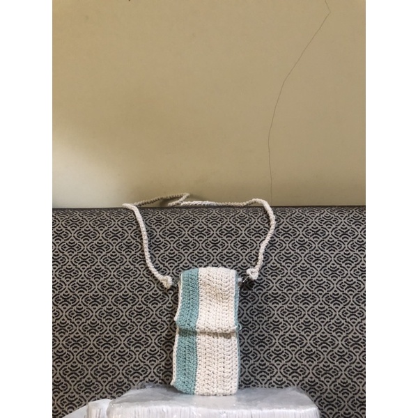 crochet phone bag