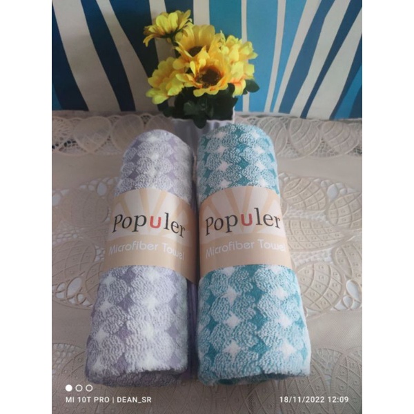 Ready handuk wajik bahan premium lebih halus dan lembut , nyerap air ya UK 140 x 70 cm LT BAGUS MURA