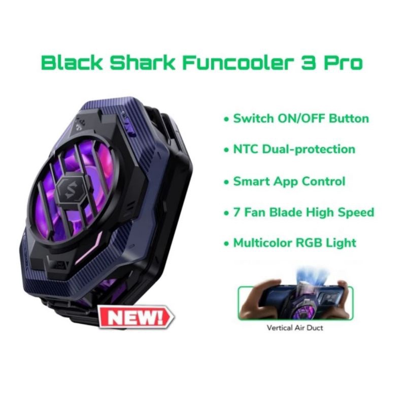 BLACK SHARK FUNCOOLER PRO - Blackshark Funcooling pro