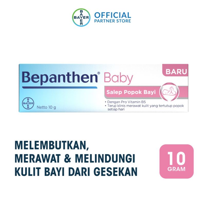 Bepanthen Salep Popok Bayi 10gr - Salep Ruam Popok Bayi