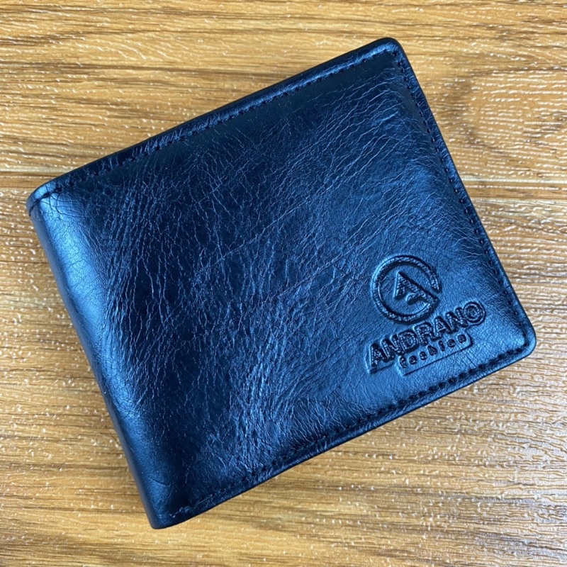 ANDRANO DOMPET PRIA LIPAT KULIT SINTETIS DOMPET PRIA LIPAT DOMPET PRIA PU LEATHER DOMPET LIPAT EMBOS ANDRANO