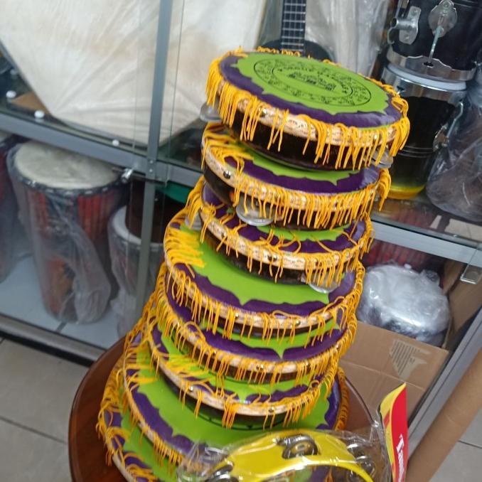 Rebana Lasqi Qosidah Jepara Isi 8 Pcs