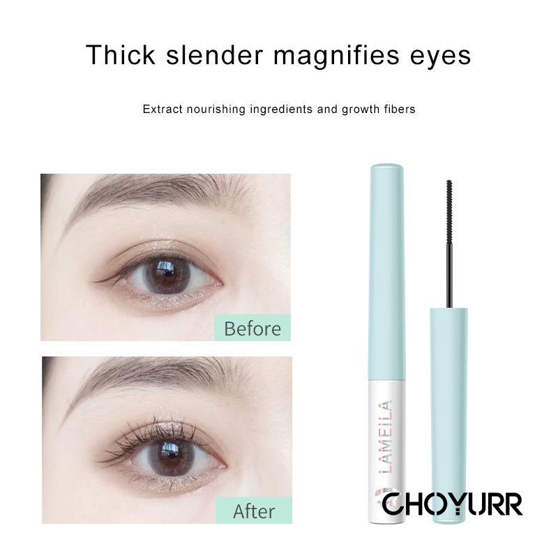 【COD】Maskara Natural Waterproof Long Lasting Anti Air Tahan Lama 360 Mascara Non Smudge Slender Curling-CH