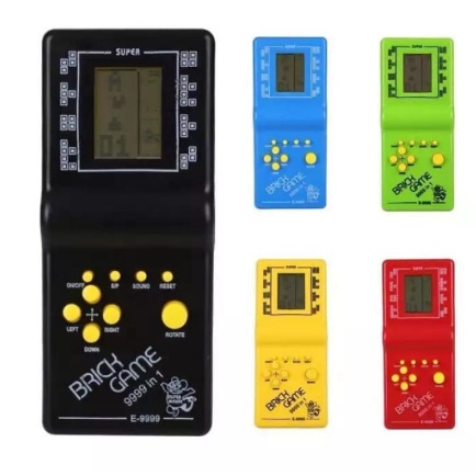 [✅COD] Mainan Game konsol gameboy Game bot tetris jadul anak brick gamebot