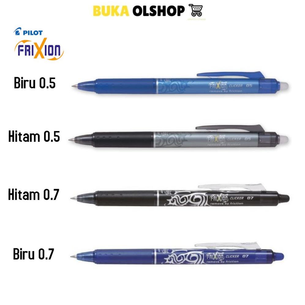 

[WEI82] Bolpoin Pilot Frixion Ball Clicker Pulpen Hapus 39