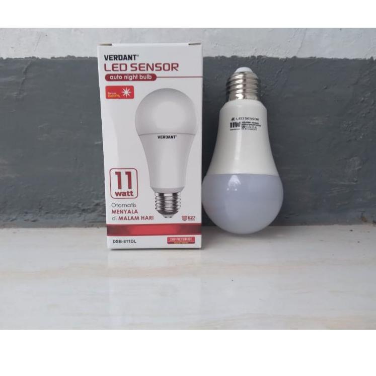 [KODE 77]  Lampu led sensor verdant virgo 9w/11w