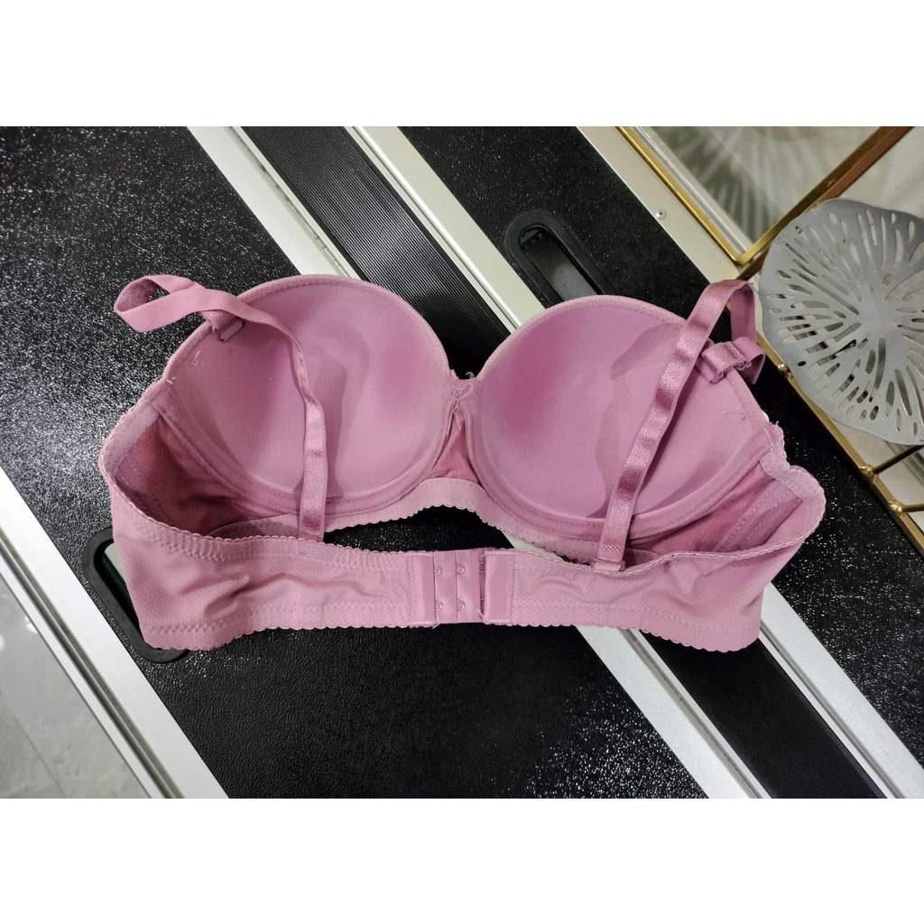 Bh Bra Tally 8818 (Cup A) 1/2 Cup Extra Comfort | Bra BUSA SEDANG Pakai Kawat |fjc