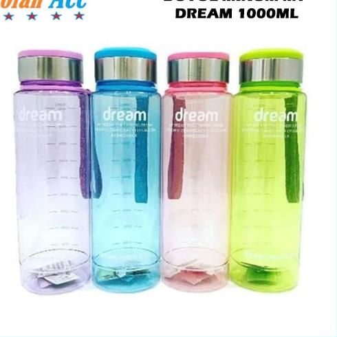 AIL606 Botol Minum My Dream 1000ML My Bottle Dream Infused Water 1 Liter -